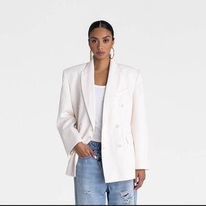 New KBB by KAHLANA Women's 'The David Blazer' - Cream XS

Sold out in stores.